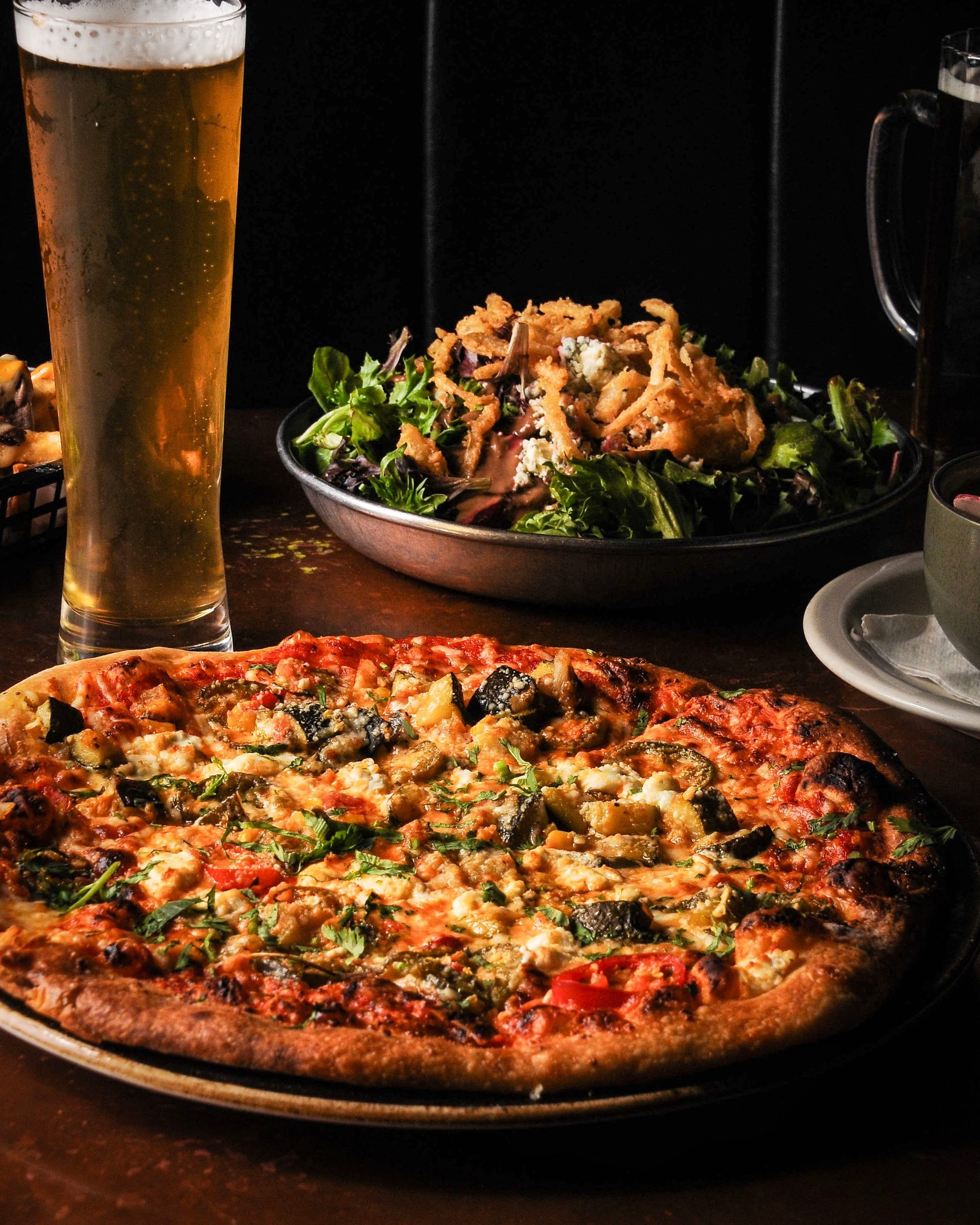 $4 pints, $8 apps, $10 pizzas