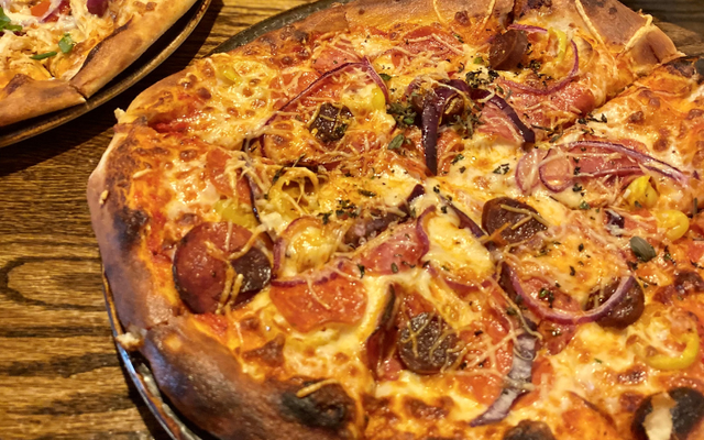 Meat Pizza.