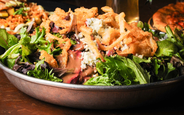Roasted Beet and Gorgonzola Salad.