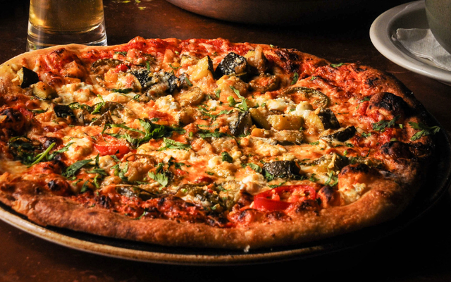 Calabacitas Pizza.