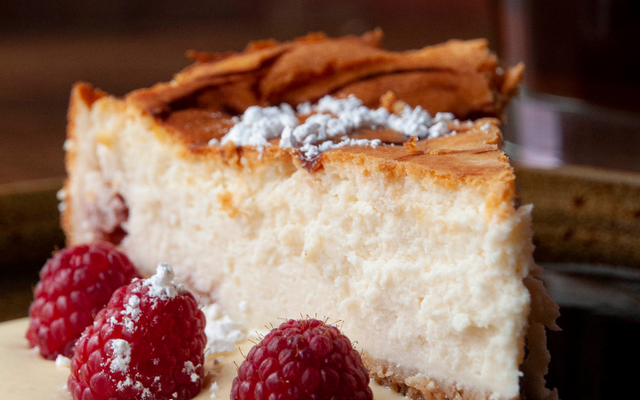 Raspberry Cheesecake.