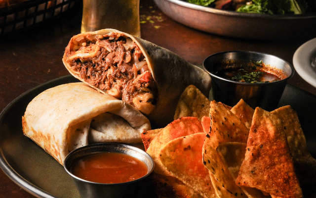 Birria Beef Burrito.