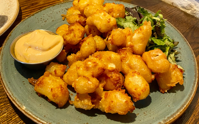Cheese Curds.