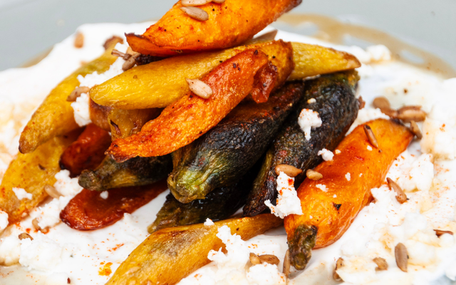 Roasted Carrots.